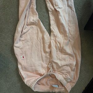 Light Pink Champion Sweats